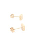 Yellow Gold 5mm Square Stud Earring Gardiner Brothers