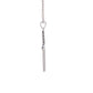White Gold Cross pendant set with round brilliant cut diamonds Gardiner Brothers