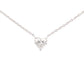Heart Shaped diamond, floating solitaire pendant - 1.01cts Gardiner Brothers