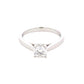 Platinum Round Brilliant Cut Diamond Solitaire Ring - 0.61cts Gardiner Brothers