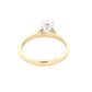 Yellow Gold Oval Shaped Diamond Solitaire Ring - 1.20cts Gardiner Brothers
