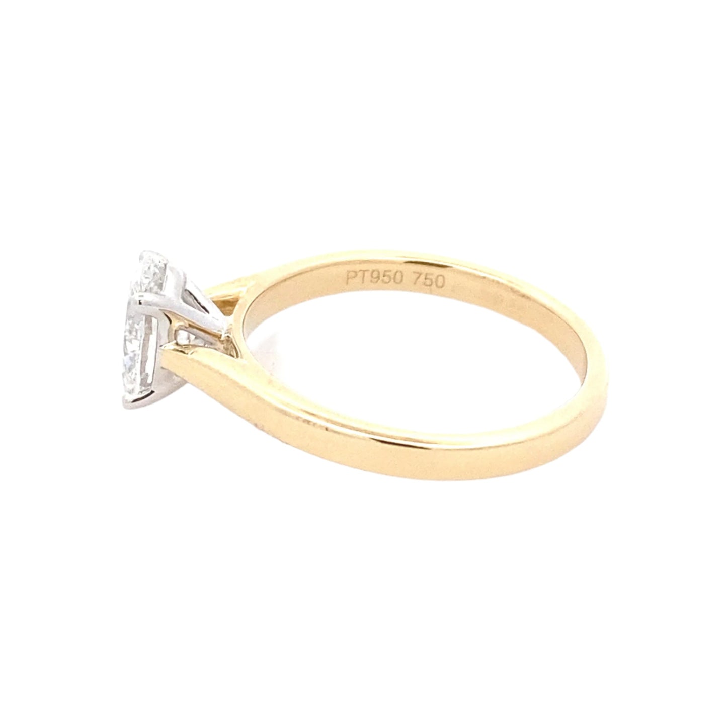 Oval Shaped Diamond Solitaire ring - 1.01cts Gardiner Brothers