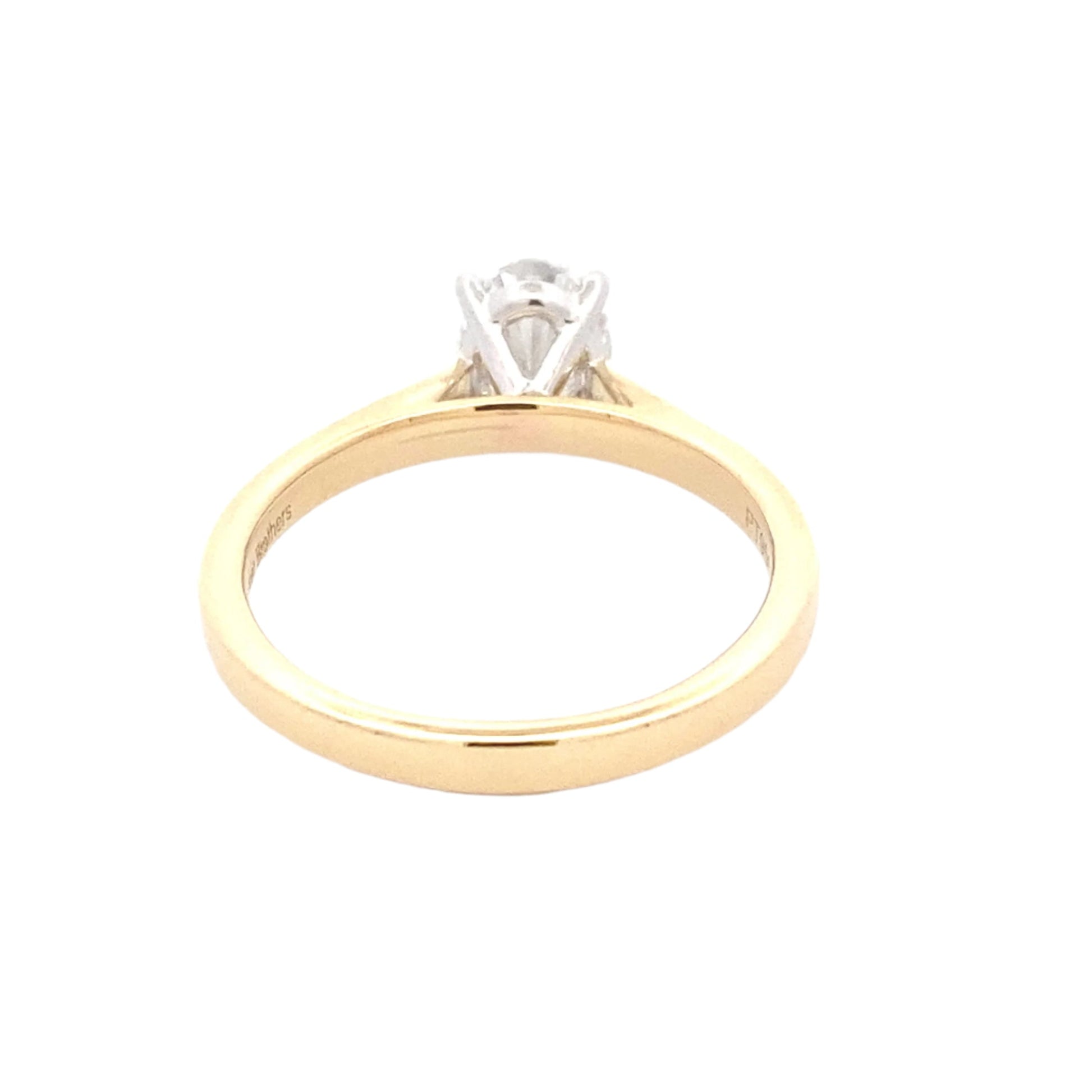 Oval Shaped Diamond Solitaire ring - 1.01cts Gardiner Brothers