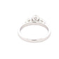 Oval and pear shaped diamond 3 stone ring - 1.00cts Gardiner Brothers