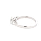 Oval and pear shaped diamond 3 stone ring - 0.80cts Gardiner Brothers