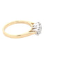 Round brilliant cut diamond 3 stone ring - 0.80cts Gardiner Brothers