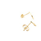 Yellow Gold Diamond Set Teardrop Earrings