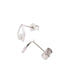 White Gold Diamond Set Teardrop Earrings