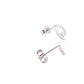 White Gold Diamond Set Teardrop Earrings