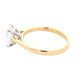 Yellow Gold Elongated cushion shaped diamond solitaire ring - 1.50cts Gardiner Brothers