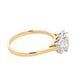 Yellow Gold Radiant Cut Diamond 3 Stone Ring - 1.32cts Gardiner Brothers