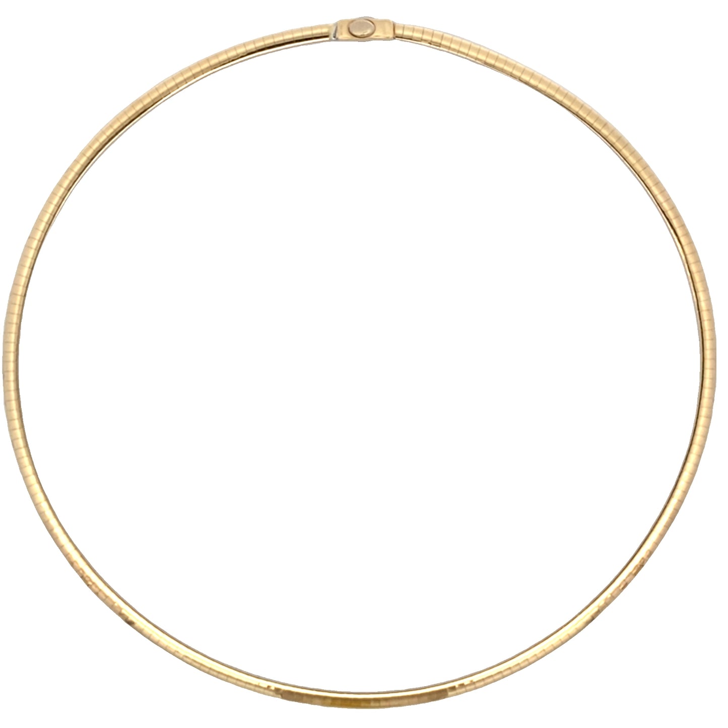 Yellow and White Gold Reversible Collar Necklet Gardiner Brothers