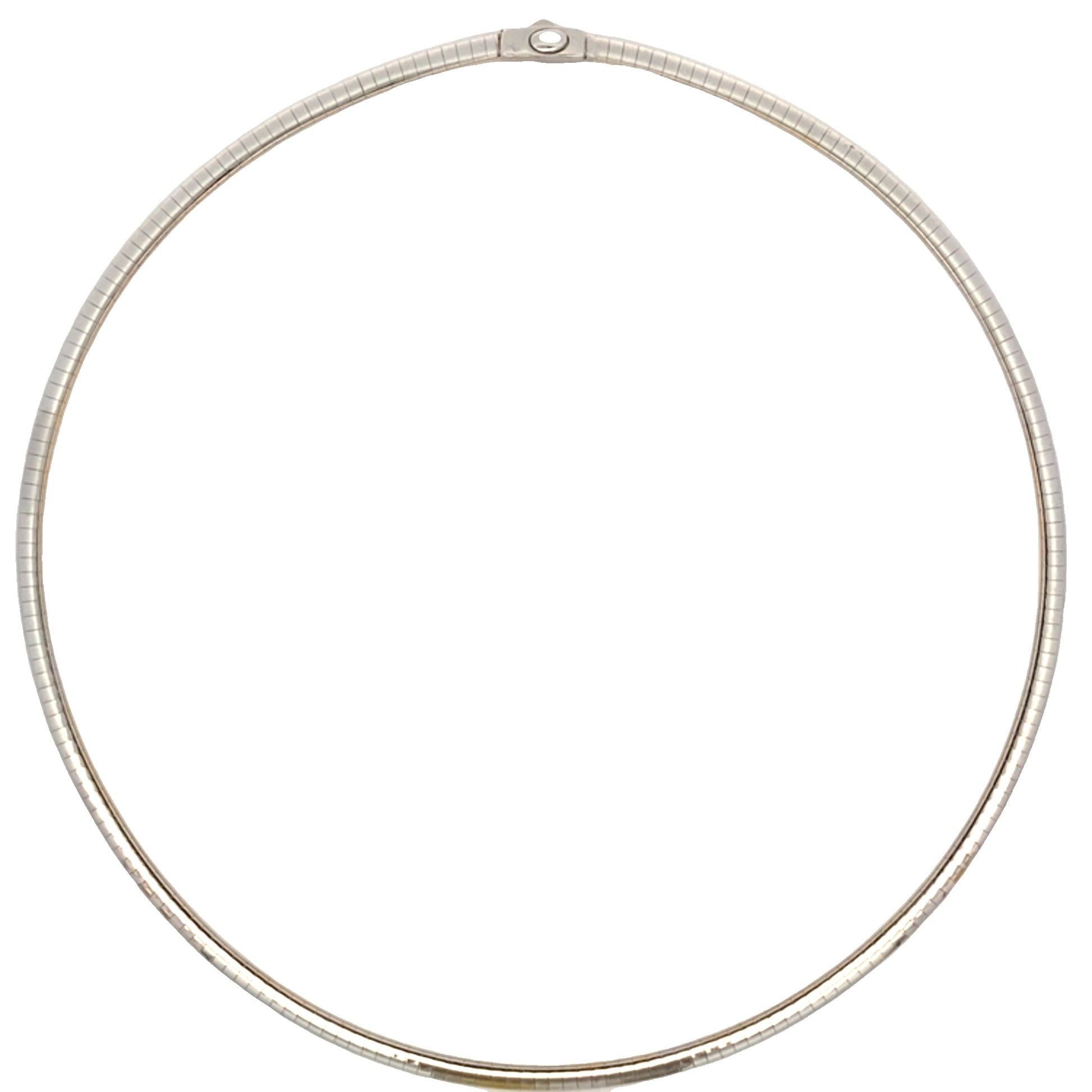 Yellow and White Gold Reversible Collar Necklet Gardiner Brothers