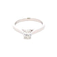 Platinum Oval Shaped Diamond Solitaire Ring - 0.50cts Gardiner Brothers