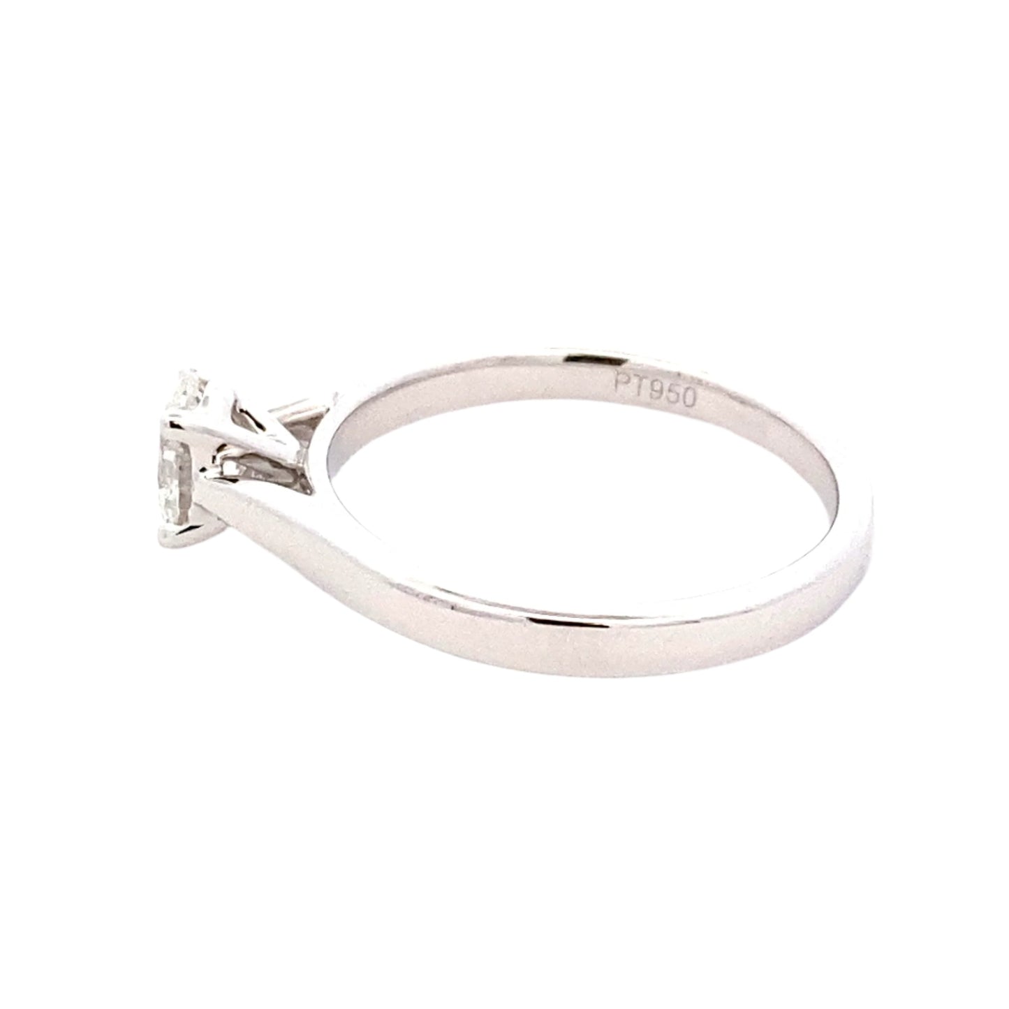 Oval Shaped Diamond Solitaire Ring - 0.50cts Gardiner Brothers
