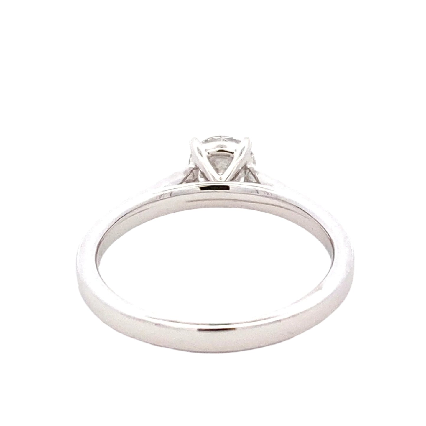 Round brilliant cut diamond solitaire ring - 0.60cts Gardiner Brothers