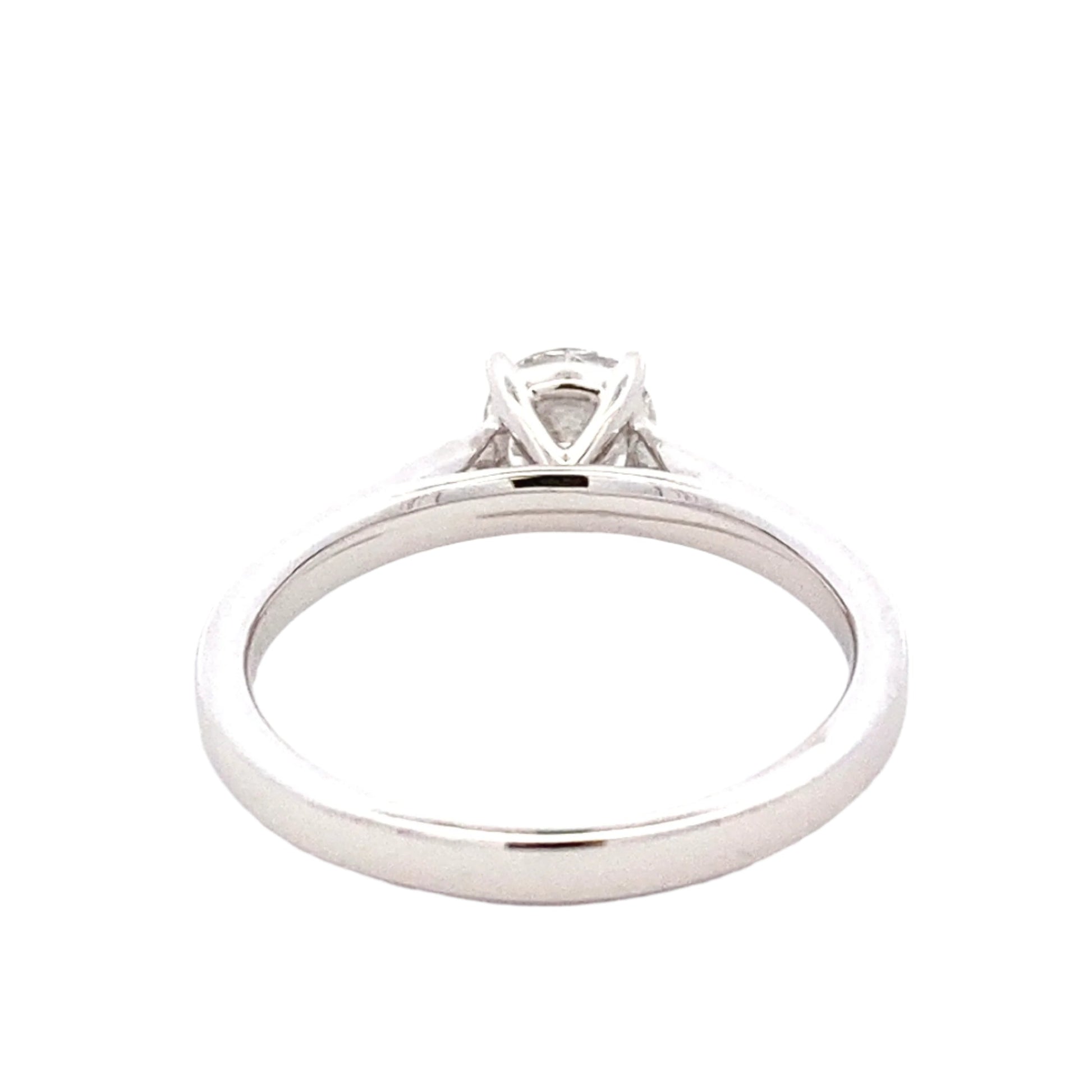 Round brilliant cut diamond solitaire ring - 0.60cts Gardiner Brothers