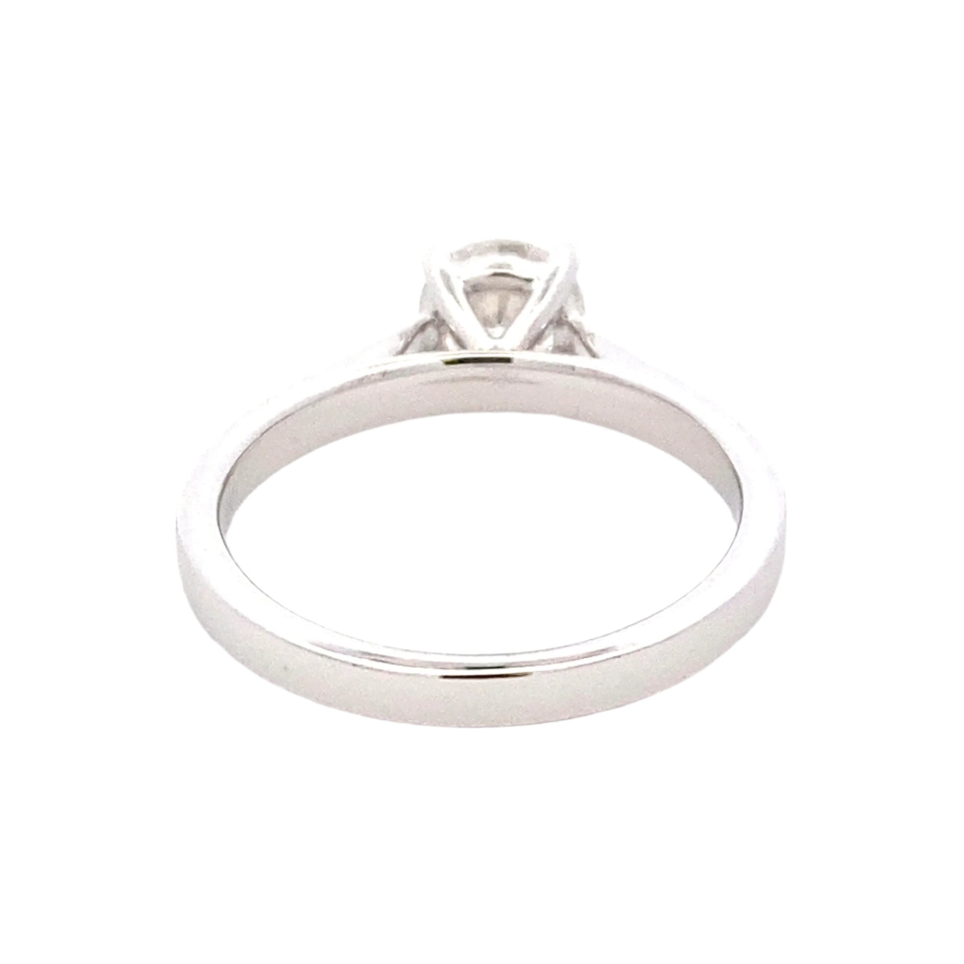 Round Brilliant cut diamond solitaire ring - 0.91cts Gardiner Brothers