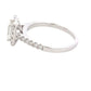 Platinum Emerald cut diamond halo cluster style ring - 1.16cts Gardiner Brothers