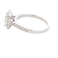 Emerald cut diamond halo cluster style ring - 1.16cts Gardiner Brothers