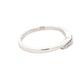 WishBone Shaped Diamond Set Wedding Band Gardiner Brothers