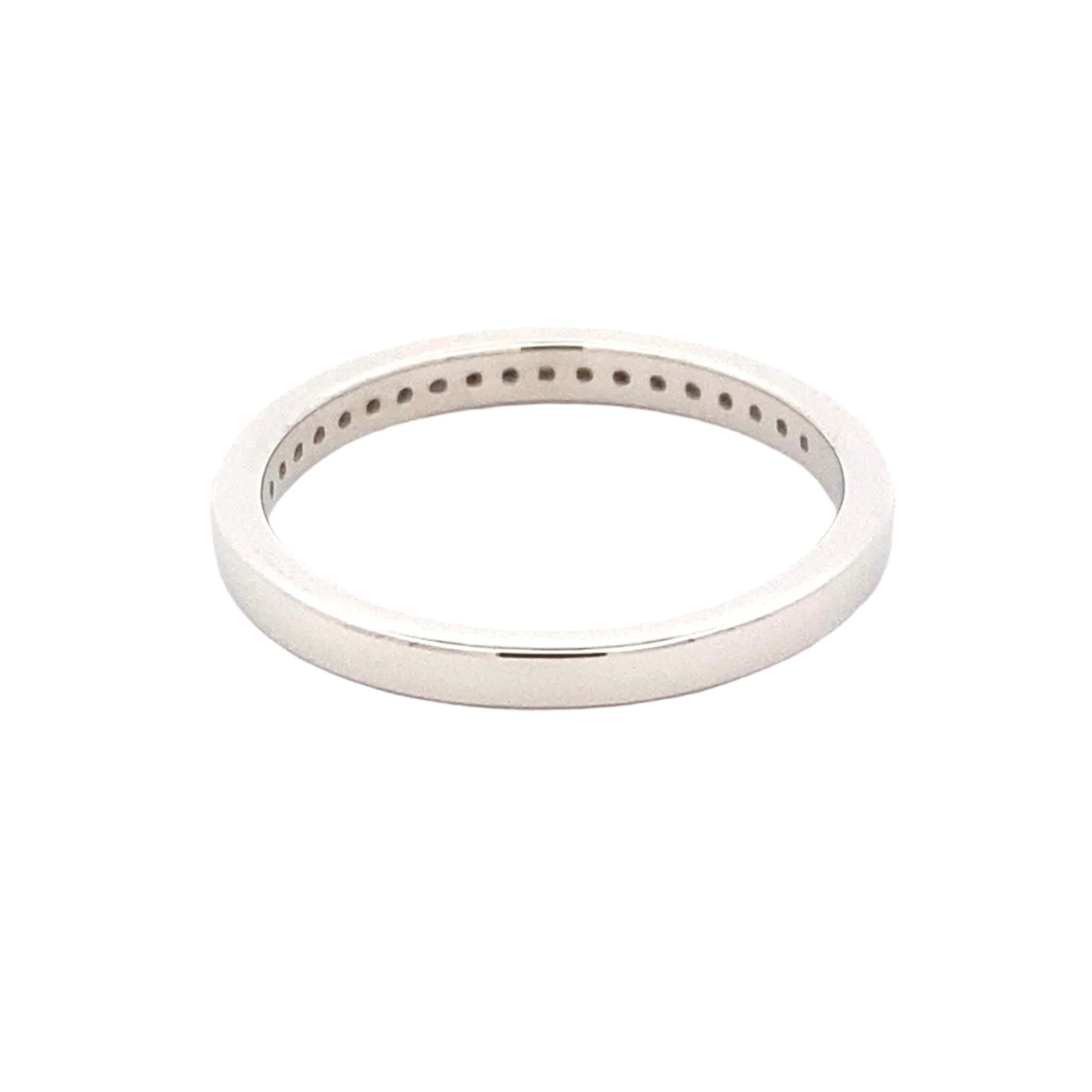 Milgrain Edge Diamond Set Wedding Band Gardiner Brothers
