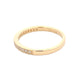 Milgrain Edge Diamond Set Wedding Band