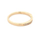 Twisted Bowtie Shaped Diamond Set Wedding Band