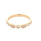 Fancy Shaped Diamond Set Wedding Band