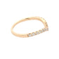 Pavé Diamond Set Wishbone Style Ring