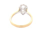 Lab Grown Pear shaped diamond solitaire ring - 2.55cts
