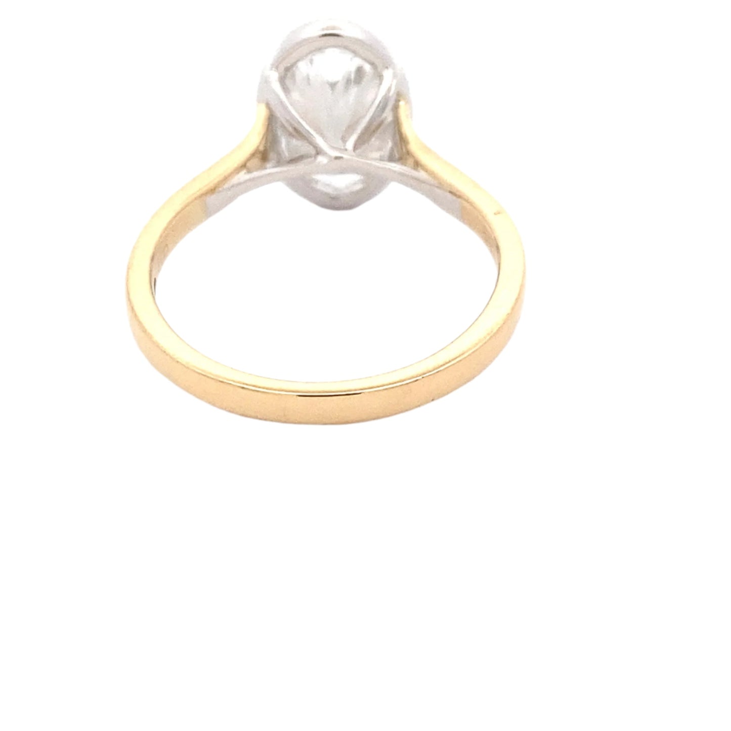 Lab Grown Oval Diamond Solitaire Ring - 2.52cts