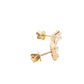 Lab Grown Radiant Cut Diamond Solitaire earrings - 1.52cts