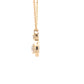Round Brilliant cut diamond, drop loop style pendant