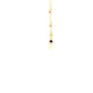 Yellow Gold Rainbow Effect Flower Petal Necklet
