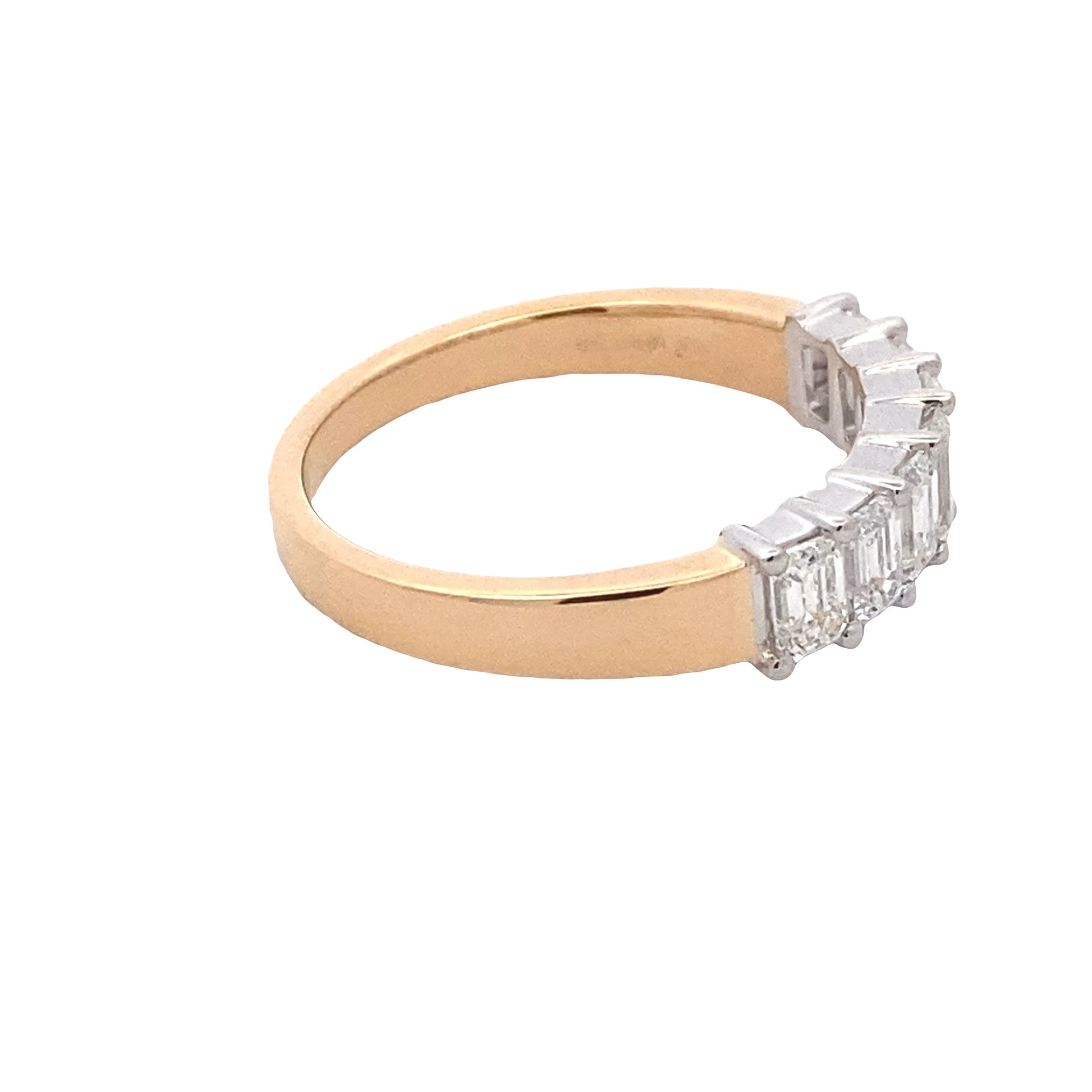 Emerald Cut Diamond Eternity Style Ring - 1.12cts Gardiner Brothers