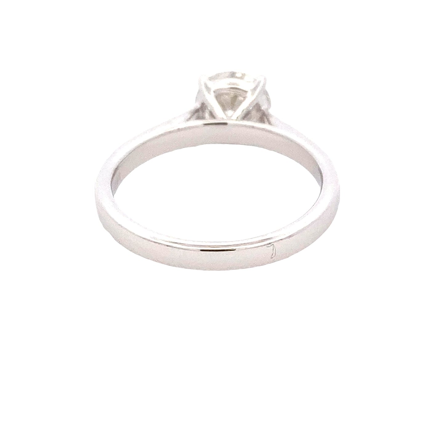 Platinum Round Brilliant Cut Diamond Solitaire Ring - 1.29cts Gardiner Brothers