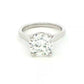 Round Brilliant Cut Diamond Solitaire Ring - 3.02cts