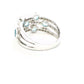 Topaz and Diamond Bubble Style Ring Gardiner Brothers