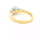 Oval and Pear Shaped Diamond 3 Stone Ring - 1.30cts Gardiner Brothers