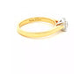 Yellow Gold Round Brilliant cut diamond solitaire ring - 0.70cts Gardiner Brothers