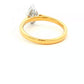 Yellow Gold Marquise shaped diamond solitaire ring - 0.70cts Gardiner Brothers