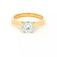 Yellow Gold Round Brilliant Cut Diamond Solitaire Ring - 0.90cts Gardiner Brothers