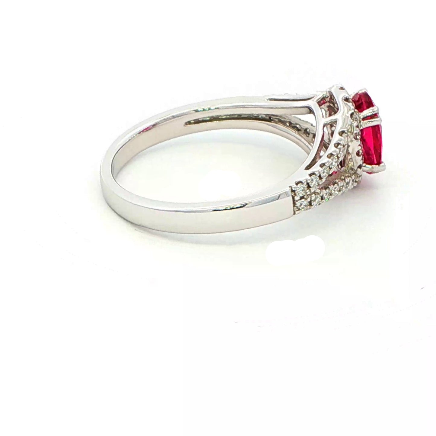 Pink Tourmaline and Diamond Dress Ring Gardiner Brothers