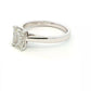 Platinum Radiant cut diamond solitaire ring - 1.20cts Gardiner Brothers
