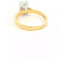 Emerald cut diamond solitaire ring - 1.52cts Gardiner Brothers