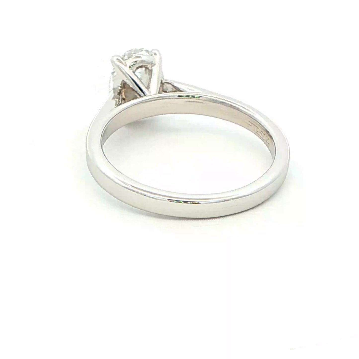 Lab Grown oval shaped diamond solitaire ring - 1.20cts Gardiner Brothers