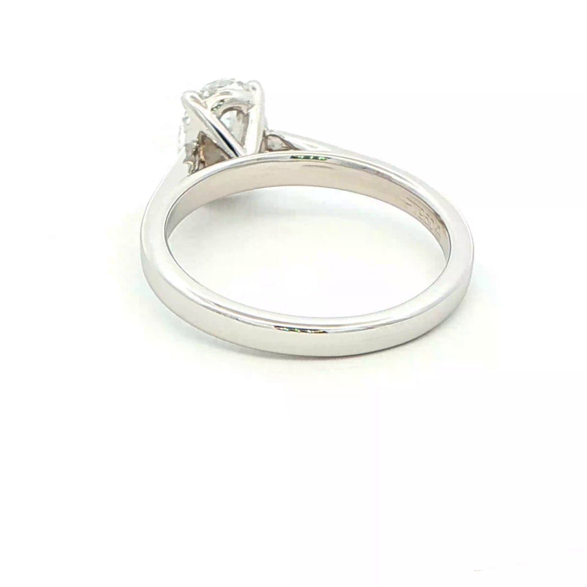 Lab Grown oval shaped diamond solitaire ring - 1.20cts Gardiner Brothers
