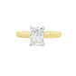Radiant Cut Diamond Solitaire Ring - 1.21cts
