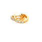 Round Brilliant cut diamond hoop earrings 12mm - 0.60cts